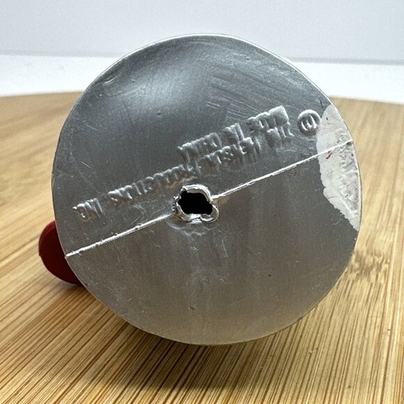 Sesame Street Oscar The Grouch Plastic Christmas Ornament Trash Can Santa Hat - Picture 7 of 9